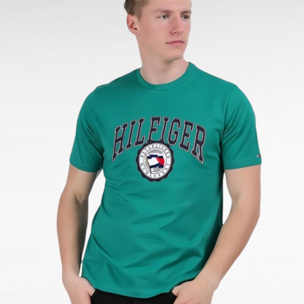 Tommy Hilfiger 78J5368 310 Flag Tee T shirt NWT